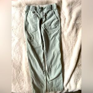 J Crew Boys Crewcuts Re-imagined Pants Cotton Blend Green Size 12